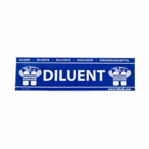 Diluent Cylinder Sticker-0