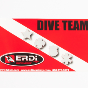 ERDI Dive Team Sticker- large-0